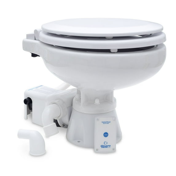 Albin Pump Marine 07-02-008 Standard Electric EVO Compact Low Toilet - 12V