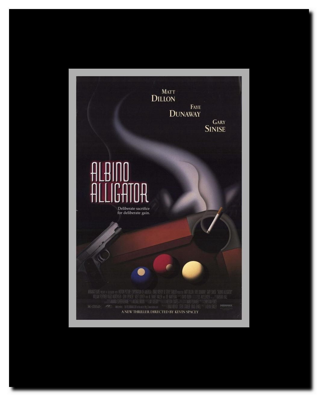 Albino Alligator Framed Movie Poster