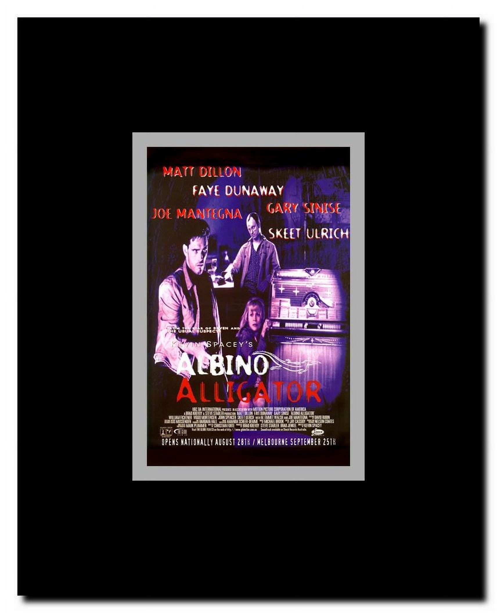 Albino Alligator Framed Movie Poster