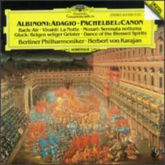Pre-Owned Albinoni: Adagio; Pachelbel: Canon (CD 0028941330925) by Andreas Blau (flute), Berlin Philharmonic Orchestra, David Bell (organ), Emil Maas (violin), Frank Maus (harpsichord);...