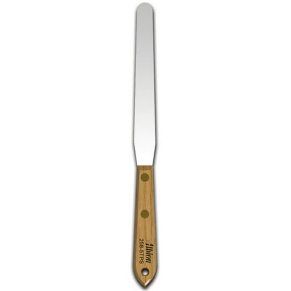 Albion 258-5TPS Classic Spatula: 1/2" Wide Tapered x 5" Long Blade
