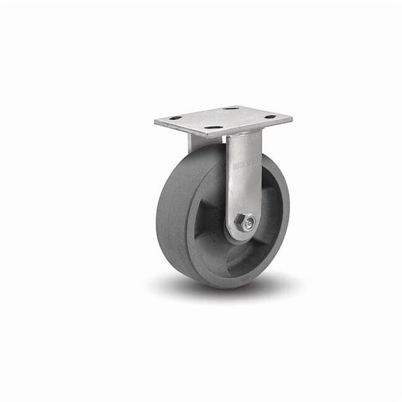 Albion Plate Caster,Rigid,Nylon,5 5/8"H 16DT04201R