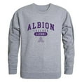 thumbnail image 1 of Albion College Britons Alumni Fleece Sweatshirt, Heather Grey - Small, 1 of 1