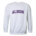 thumbnail image 1 of Albion College Britons Arch Crewneck Sweatshirt, White - Large, 1 of 1