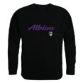 thumbnail image 1 of Albion College Britons Script Crewneck Sweatshirt, Black - Extra Large, 1 of 1