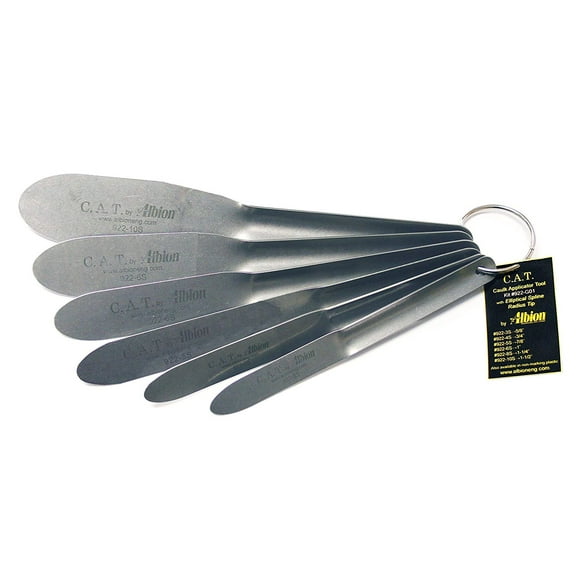 Albion Engineering Company 922-G01 C.A.T. Spatula Set, Stainless Steel, Pack of 6