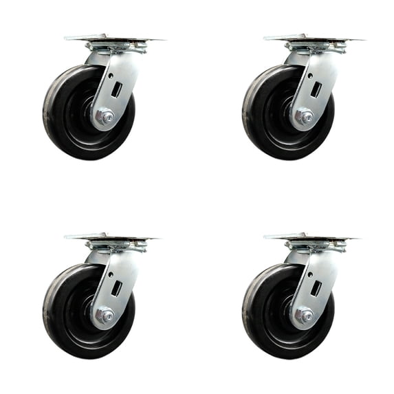Albion Industries 16TM05101S Caster Replacement Set - Service Caster Brand