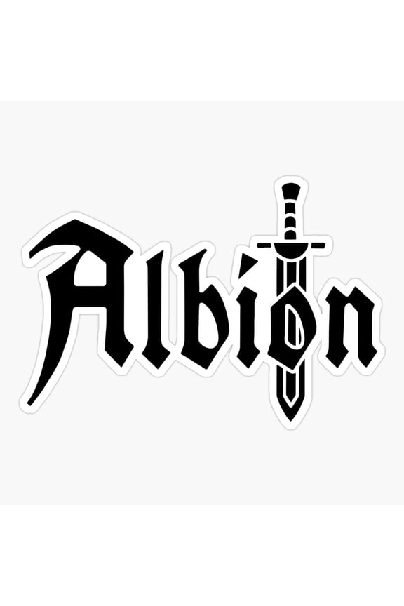 Albion Mmorpg Gamer T Shirt Youtuber Streamer Twitch Er, Phone Decal Water Bottle Stickers Car Decals, Funny Birthday Gift