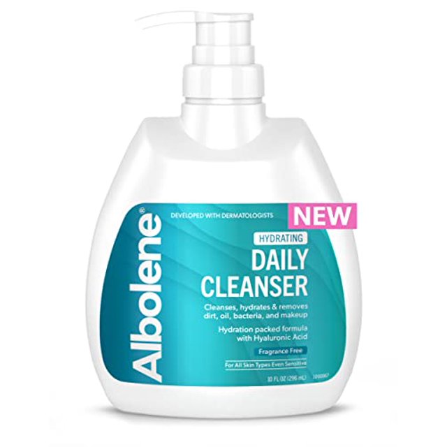 Albolene Daily Face Wash, Moisturizing Face Cleanser and Makeup Remover