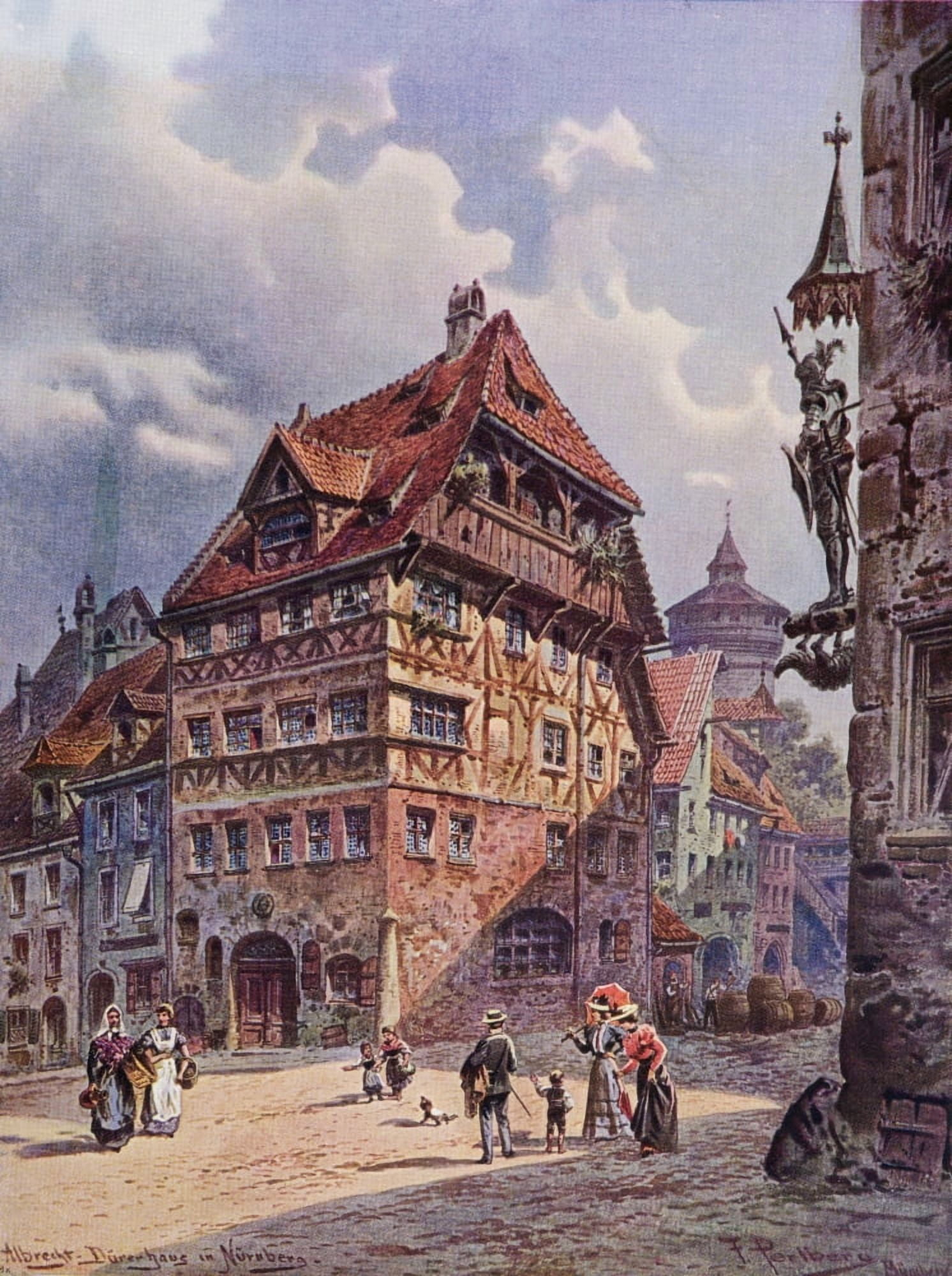 Albrecht D Canvas Art - Ken Welsh Design Pics (24 x 34)