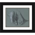 thumbnail image 1 of Albrecht Dürer 14x12 Black Ornate Wood Framed Double Matted Museum Art Print Titled: Study of Two Feet (circa 1508), 1 of 5