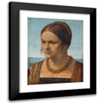 thumbnail image 1 of Albrecht Dürer 15x18 Black Modern Framed Museum Art Print Titled - Portrait of a Young Venetian Woman (1506), 1 of 5