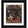 thumbnail image 1 of Albrecht Durer 2x Matted 20x24 Black Ornate Framed Art Print 'Combined Coat-of-Arms of the Tucher and Rieter Families', 1 of 2