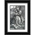 thumbnail image 1 of Albrecht Durer 2x Matted 20x24 Black Ornate Framed Art Print 'Madonna By The Wall', 1 of 2