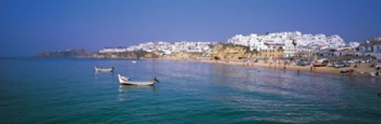 Albufeira Algarve Portugal Canvas Art - Panoramic Images (36 x 12)