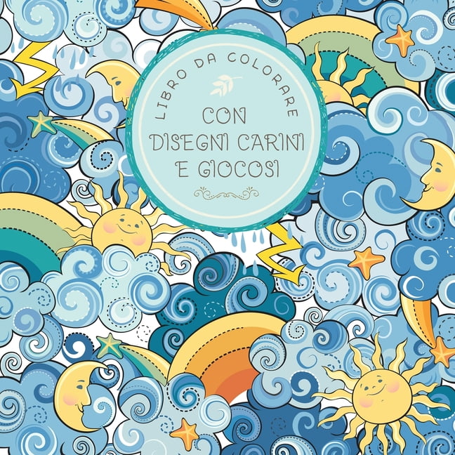 Album Da Colorare Per Bambini: Libro da colorare con disegni carini e  giocosi: Per bambini di 6-8, 9-12 anni (Paperback) 