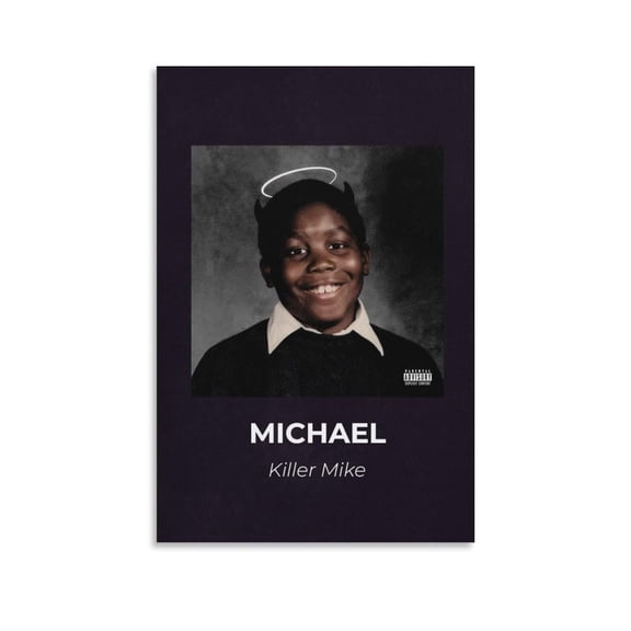 Album Killer Mike Michael Poster Canvas Wall Art Posters For Room Aesthetic And Decor Poster For Bedroom Living Room Bathroom Kitchen Office Decor