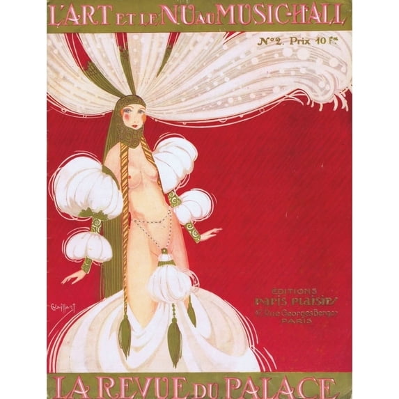 Album No2 L'Art Et Le Nu Au Music Hall Poster Print By Mary Evans Jazz Age Club (18 X 24)