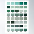 thumbnail image 1 of Album Pastel Green Color Swatch Track List Compilation. Poster Wall Art, Modern Wall Decor For Living Room Bedroom, 8x12 UNFRAMED, 1 of 3