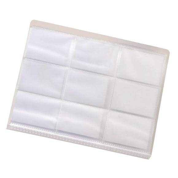 Portable Photo Album for Photo Keeping with Premium PP Material Transparent Color Ideal for