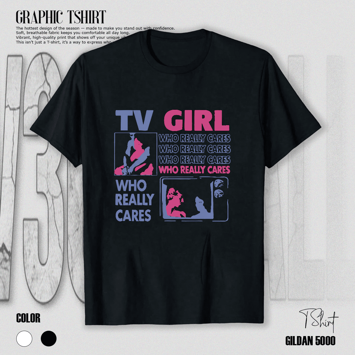 Album TV Girl Frenchs Exit Indie Music Retro Vintage Style Design ...