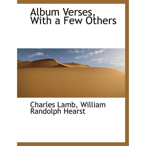 Album Verses, with a Few Others (Paperback)
