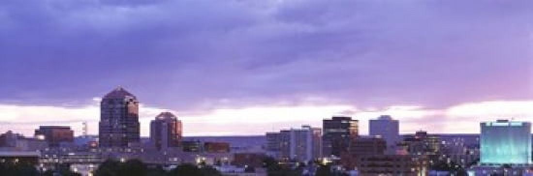 Albuquerque NM Canvas Art - Panoramic Images (37 x 12)