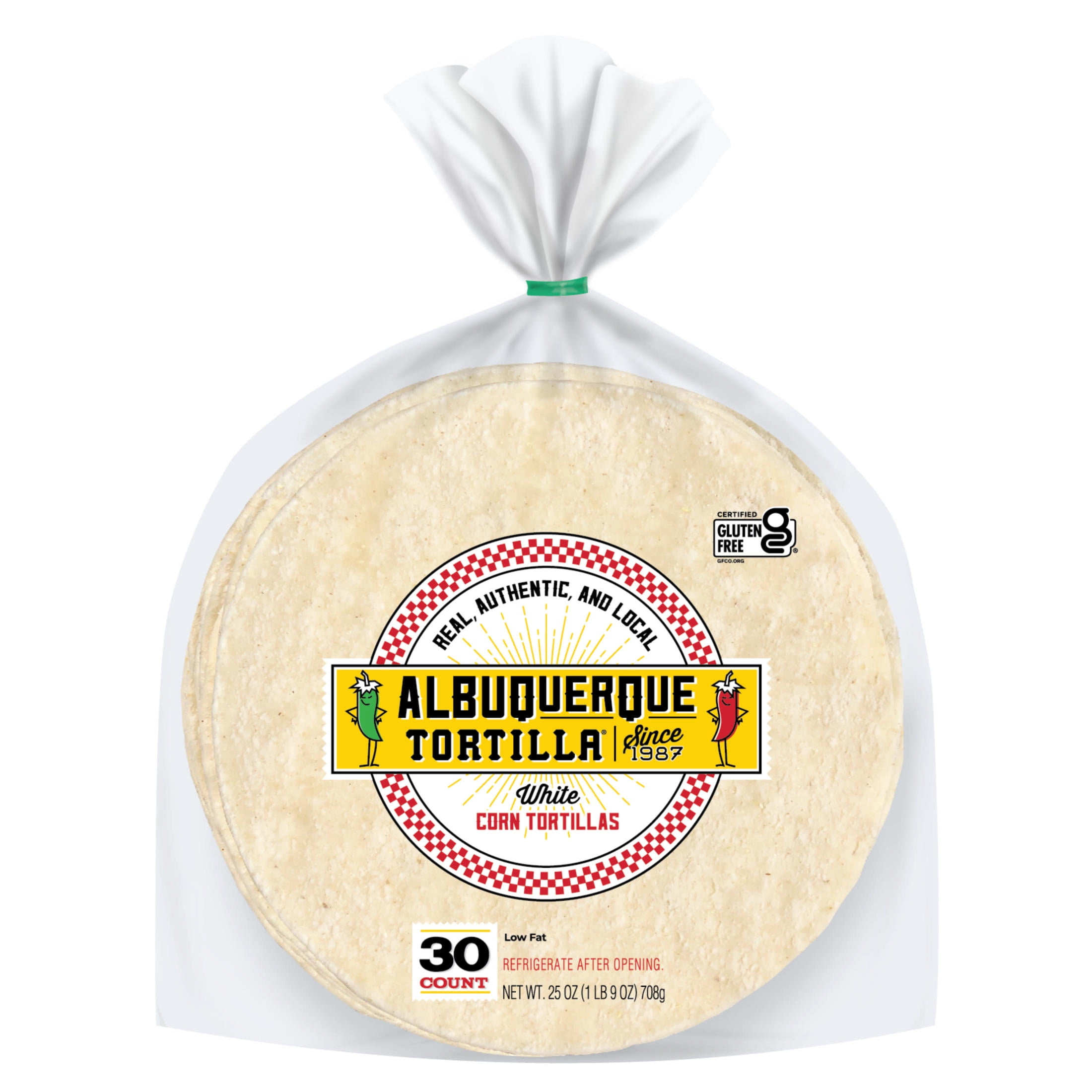 Albuquerque White Corn Tortillas, 30 Count - Walmart.com