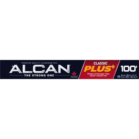 Alcan Classic Plus+ 100 Feet Aluminum Foil 1 ea