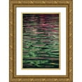 thumbnail image 1 of Alcantara, Miguel 13x18 Gold Ornate Wood Framed with Double Matting Museum Art Print Titled - Flower reflection, 1 of 4