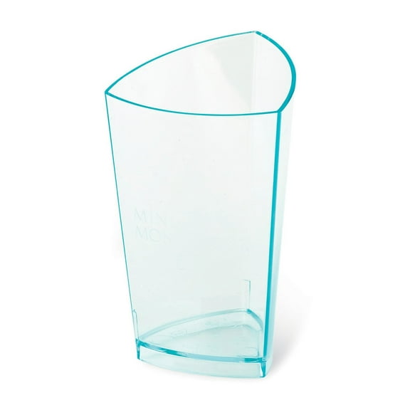 Alcas 2.37-Oz Green-Tinted Mini Mon Amour / "Shield Bijoux" Dessert Cup 1.89" x 3.03" High - Case of 600