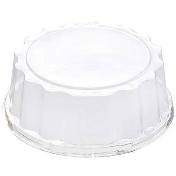 Alcas Clear Plastic Dome Lid for Medoro Tray 014/1 10 Pieces