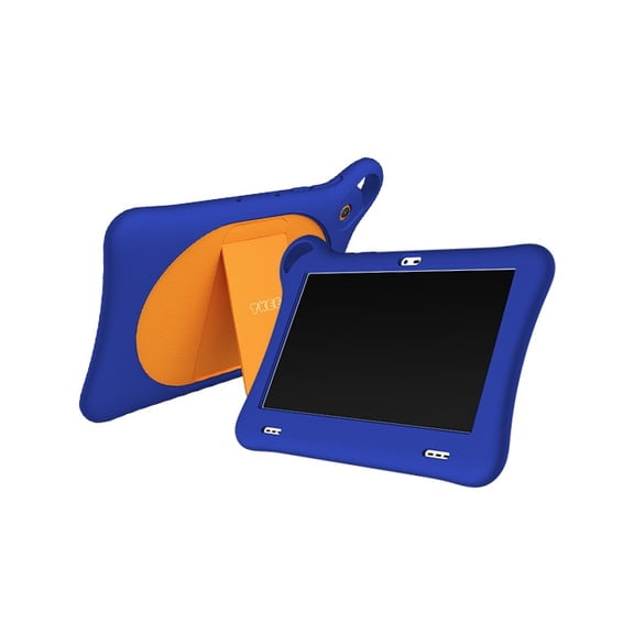 Alcatel 8052 Smart Tablet Kids Android WiFi Tablet PC, 7", 16GB, Quad Core + Blue & Orange Bumper
