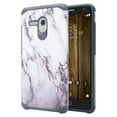 thumbnail image 1 of Alcatel Fierce XL, Alcatel Pixi Glory Case, Alcatel Onetouch Flint, Jitterbug Smart, Slim Hybrid Dual Layer Shockproof Cover - Marble, 1 of 3