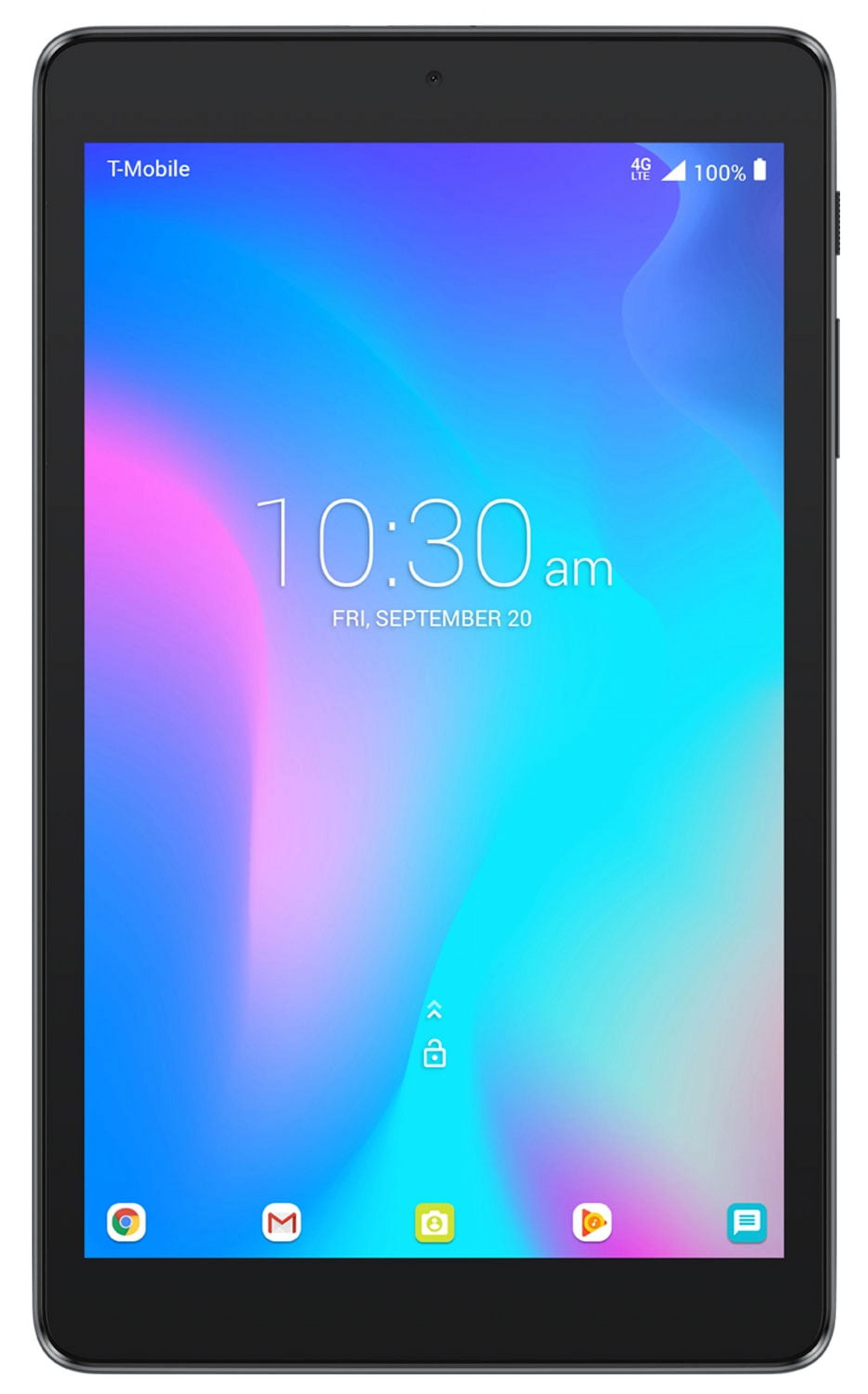 Pre-Owned Alcatel Joy Tab 9029W 8in 32GB Black Android Tablet (T-Mobile) Used Grade B+
