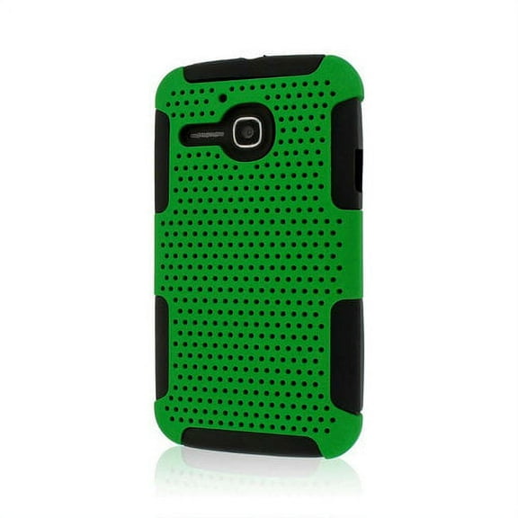 Alcatel OneTouch Evolve Case, Fusion M Hybrid Cover, Green