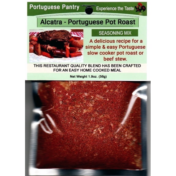 Portuguese Pantry Pot Roast Beef Stew Carne Assada Slow Cooker Seasoning Mix