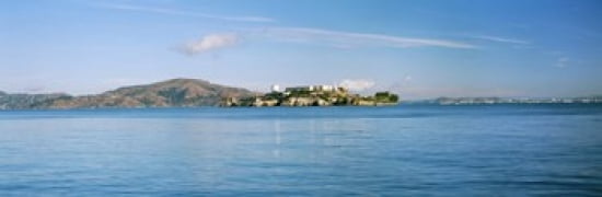 Alcatraz Island San Francisco California USA Canvas Art - Panoramic Images (36 x 12)