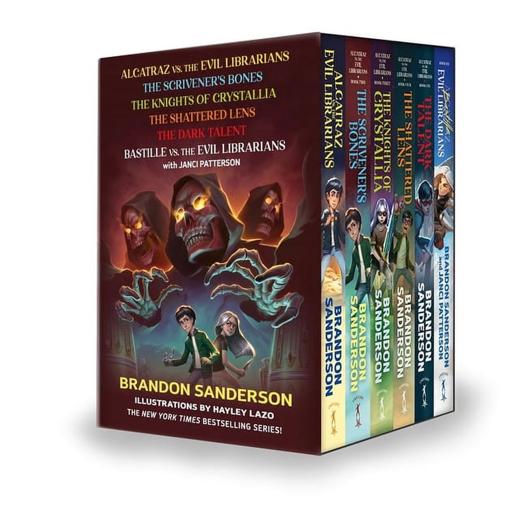 Alcatraz Versus the Evil Librarians 6-book paperback boxed set