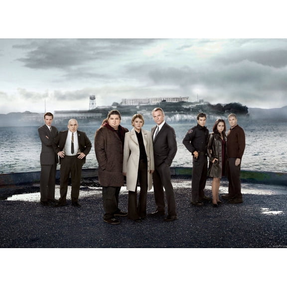 Alcatraz poster Metal Sign 8inx 12in Art Print on Metal 8x12 Multi-Color Square Adults Z Posters