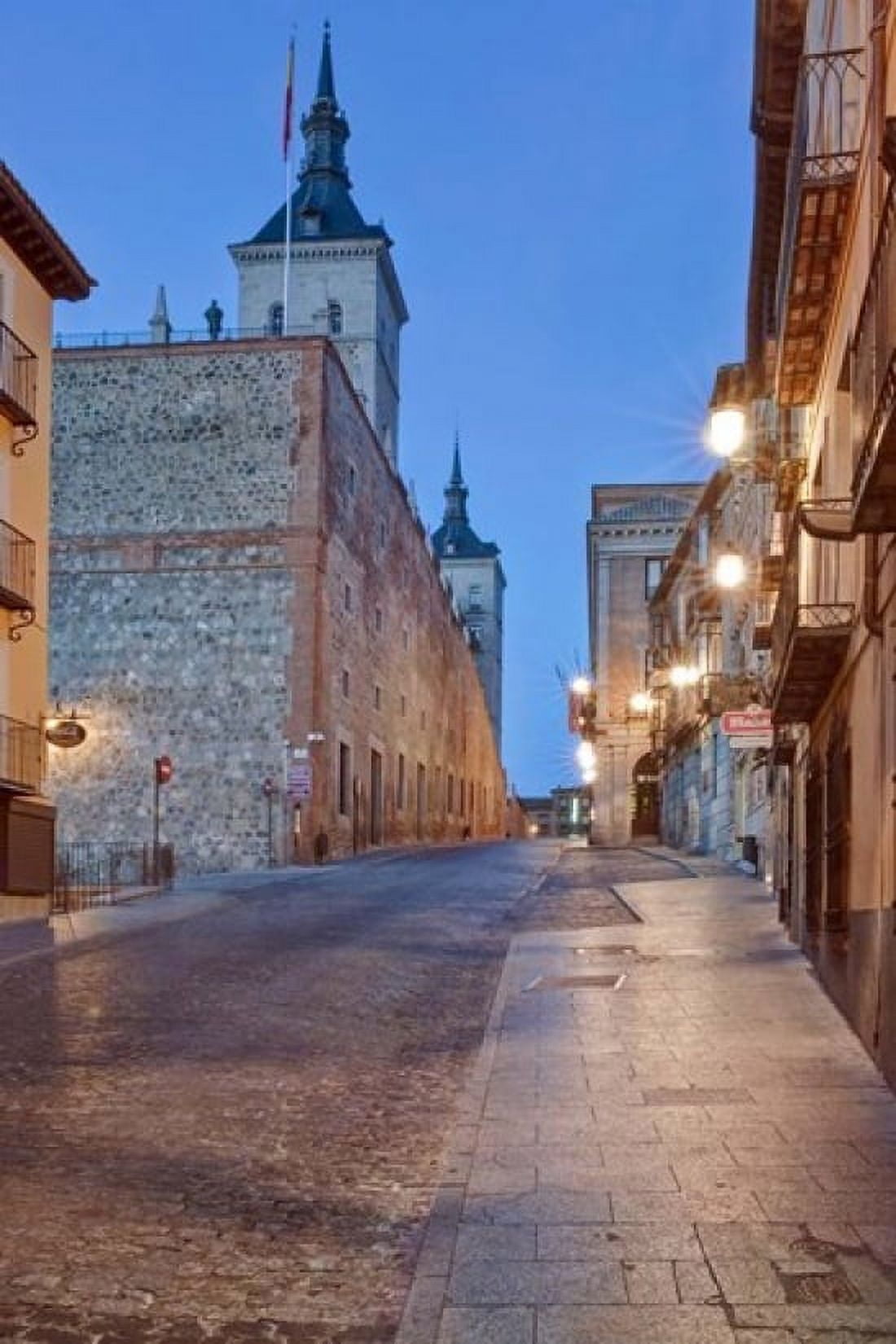 Alcazar Toledo Spain Canvas Art - Rob Tilley DanitaDelimont (19 x 29)