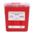 Alcedo Sharps Container for Home Use 2 Quart (1-Pack), Biohazard Needle ...