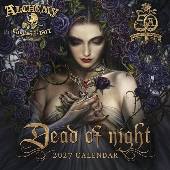 Alchemy 1977 Gothic 2027 Calendar, (Paperback)
