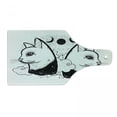 thumbnail image 1 of Alchemy Cutting Board, Sketch Graphic of Cats with Moons Clouds and Constellations, Decorative Tempered Glass Cutting and Serving Board, in 3 Sizes, by Ambesonne, 1 of 2