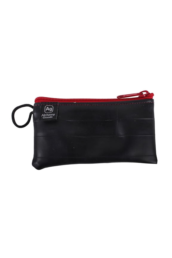Alchemy Goods - Small Zipper Pouch w/Liner - Black/Mandarin