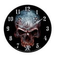 thumbnail image 1 of Alchemy Gothic Birth of a Demon Clock Home Decor Skull Wall Clocks AAP10, 1 of 1