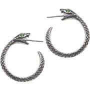 Alchemy Gothic E403 The Sophia Serpent Earrings