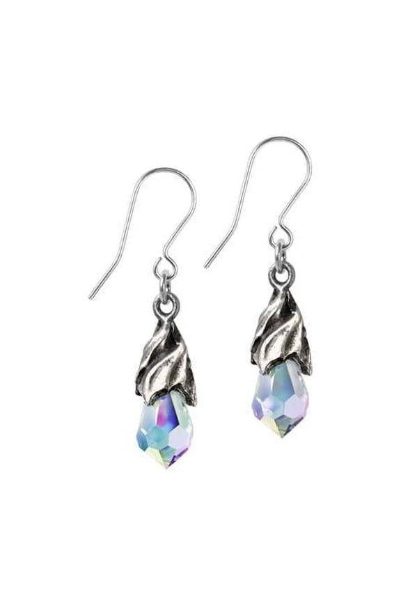 E437C 0.94 in. Empyrean Tear Crystal Earrings