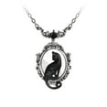 thumbnail image 1 of Alchemy Gothic Lightweight Fashion Feline Felicity Necklace, 1 of 2