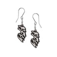 thumbnail image 1 of Alchemy Gothic Poppy Logo Earrings, 1 of 3